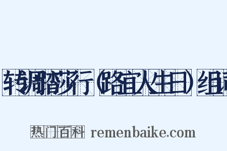转调踏莎行（路宜人生日）组词是什么意思的图片